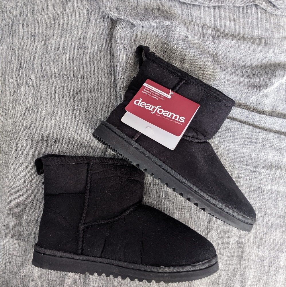 Dearforms Sherpa Slipper Boots